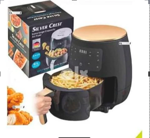 Silver Crest 6L Air Fryer – High-Capacity Imported Oil-Free Cooker