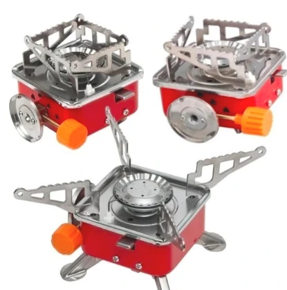 Portable Foldable Camping Gas Stove – Mini Outdoor Cooking Burner